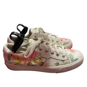 Keds Rifle Paper Co Women's Shoes WH62674 White Floral Size: 8.5
